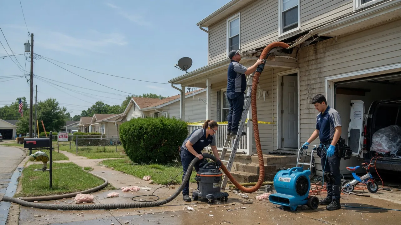 Water Damage Restoration in Central, IN near me